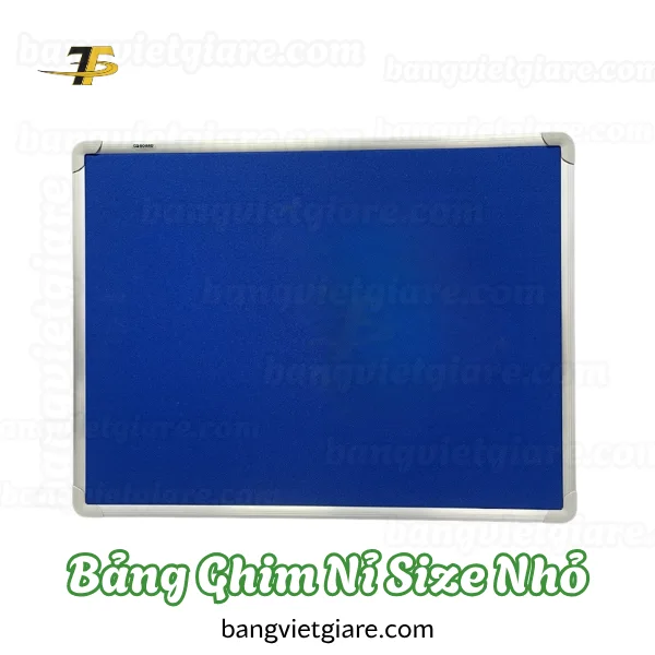 Bảng ghim nỉ treo tường - Kích thước nhỏ
