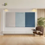 Bảng ghim nỉ cao cấp không khung