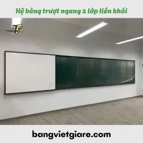Bảng trượt ngang 2 lớp liền khối DB01