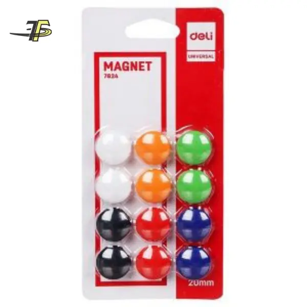 Nam châm gắn lên bảng từ DELI 7824 20mm